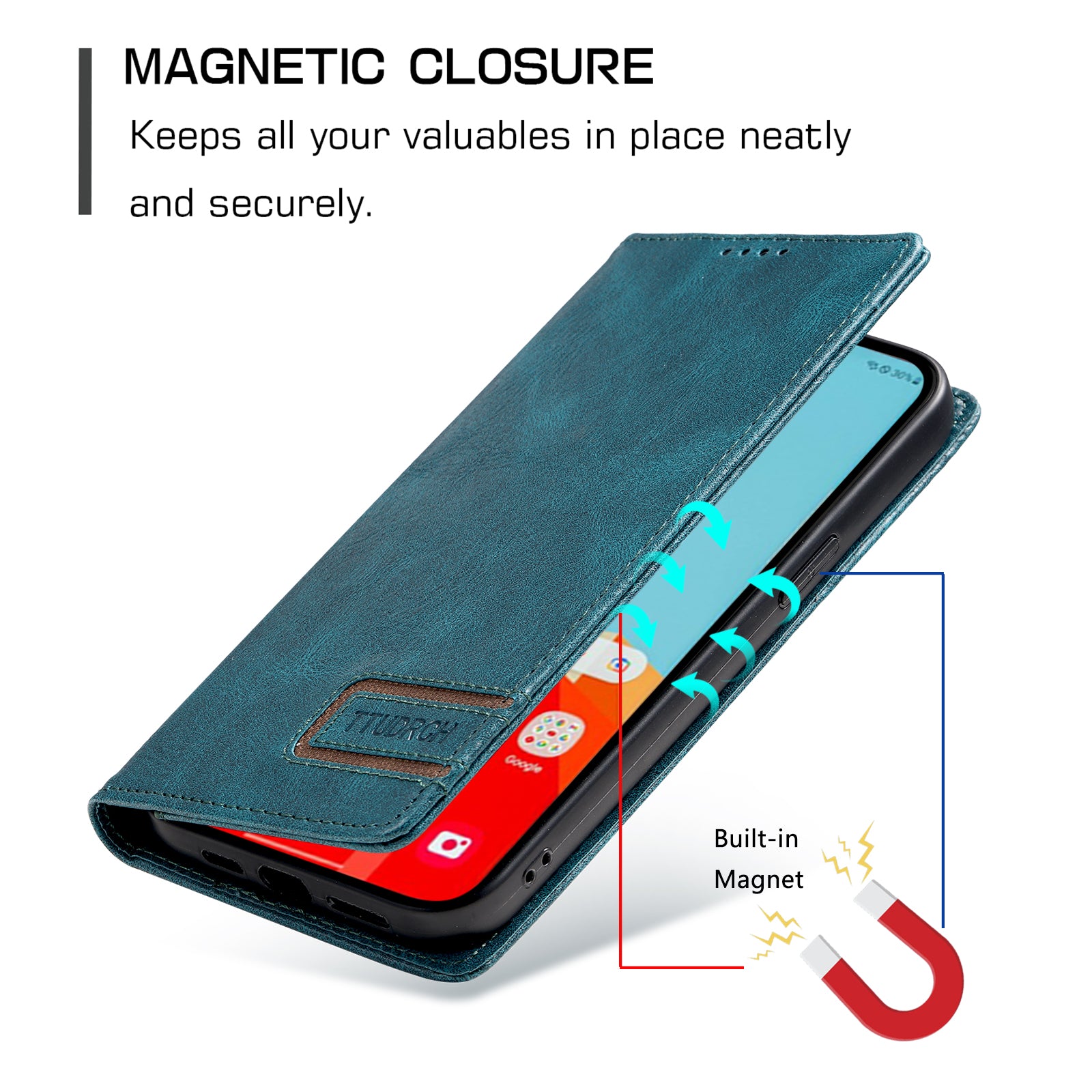 TTUDRCH Style 007 For Samsung Galaxy A25 5G Anti-Scratch Shell Stand RFID Blocking PU Leather Phone Case Wallet Cover TTUDRCH Style 007 For Samsung Galaxy A25 5G Anti-Scratch Shell Stand RFID Blocking PU Leather Phone Case Wallet Cover